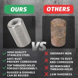 OywhC Engine Plugs Fit for Non-AFM GM Engines 2008-2023 LSX & LT Models 4.8, 5.3, 6.0, 6.2,Non-DOD/AFM Oil Valley Plugs Stainless Steel Material Set of 10