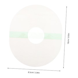 Abaodam 20pcs Sensor Fixing Patch Stickers Portable Sensor Patches Sports Accessories Electronics Supply Transparent Tpu