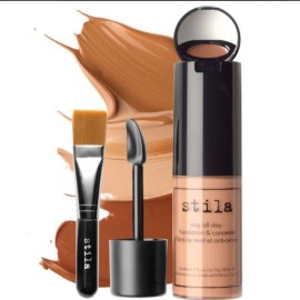Stila Stay All Day Liquid Foundation Concealer & Brush Kit #8 Honey