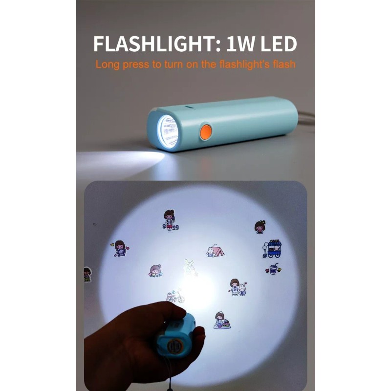 Kaito KA168 Mini LED Flashlight with Sidelight and SOS Portable