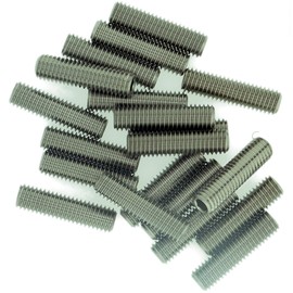 M2.5 (2.5mm x 12mm) Hex Socket Grub Screw (Flat Point) - Stainless Steel (A2) (Pack of 20)