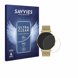 Savvies Screen Protectors for Mivora Eleganza PRO 1.32 Inch Ultra Transparent Pack of 6