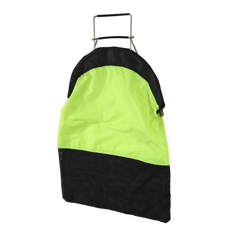 Diving Fish Catch Bag Foldable Fluorescent Yellow One Hand Operation