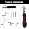 7 in 1 Professional Adjustable Stitching Groover and Creasing Edge