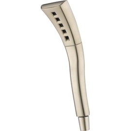 Delta Faucet Single-Setting H2Okinetic Hand Held Shower, Brushed Nickel Handheld Shower Head, Shower Wand, Hand Shower, Handheld Shower, Detachable Shower Head, Lumicoat Stainless 59421-SS-PR-PK