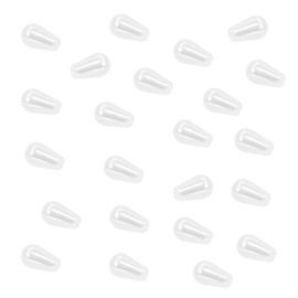 PPhtony 6x10mm Plastic Faux Teardrop Pearl Beads Imitation Waterdrop Pearl Beads for Pendant Necklace Earrings Christmas Wedding Head Band Headpieces DIY Craft Jewelry Making, 100PCS (White)