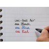 Uni-Ball UBA-188-L Fountain Pen Tip 0.7mm Air Rollerball Pens, Black