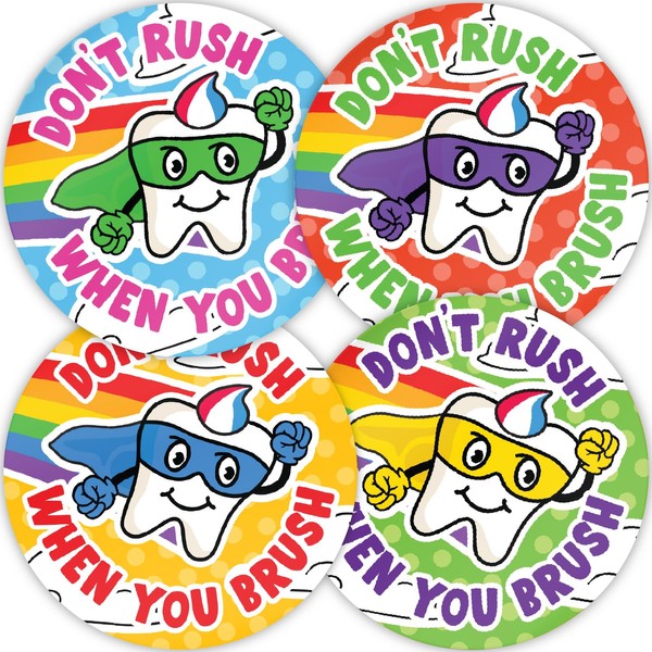 Stone Melon School Reward Stickers 144 Don't Rush When You