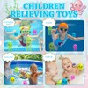 Set of 4 Water Bombs, Rubber Bath Toys for Toddlers,