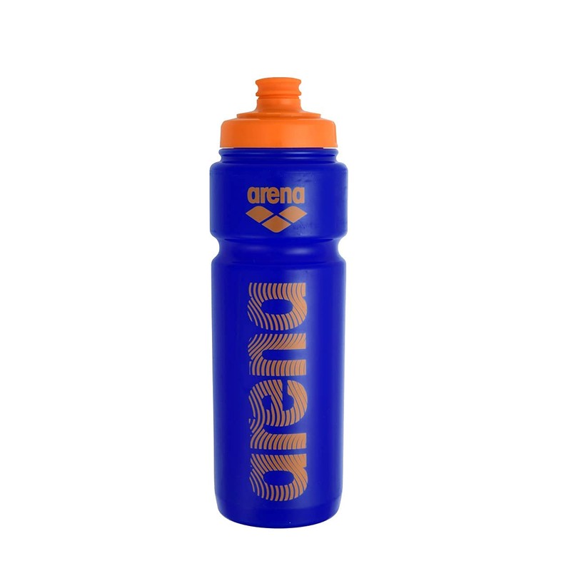 ARENA Water bottle, sports, BPA free, drinking bottle, Navy-orange