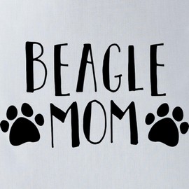 CafePress Beagle Mom Polyester Tote Bag 16"x16"