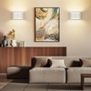 TRLIFE Dimmable Wall Sconces, 3000K/4000K/6000K Selectable Modern LED Wall Sconce