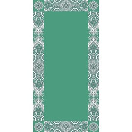 Bassetti Marechiaro 9329079 Beach Towel 100% Cotton Pistachio Green V1 90 x 180 cm