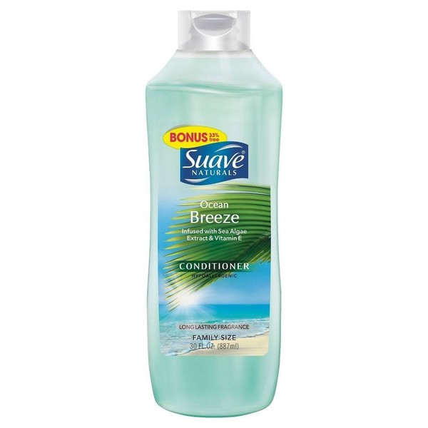 Suave Essentials Conditioner, Ocean Breeze 30 oz (2 Pack)