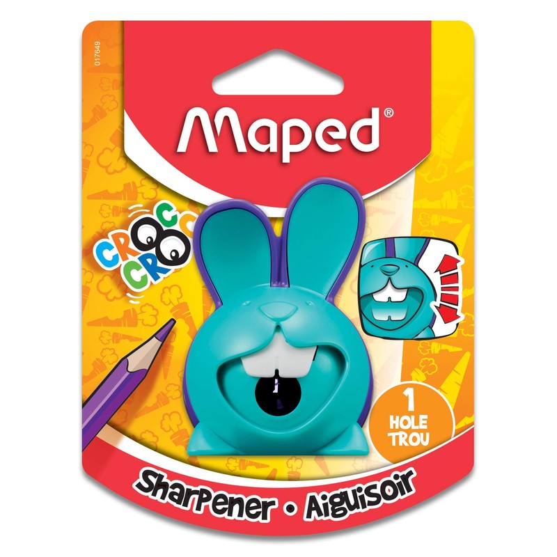 Maped Croc Innovation 1 Hole Pencil Sharpener - Sharpening on-the-go