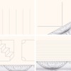 PENKOHOME 2 Pack 12 Inch Rolling Ruler Multipurpose Drawing Parallel