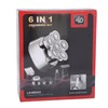 6 in 1 IPX6 Waterproof Electric Head Hair Shaver Automatic