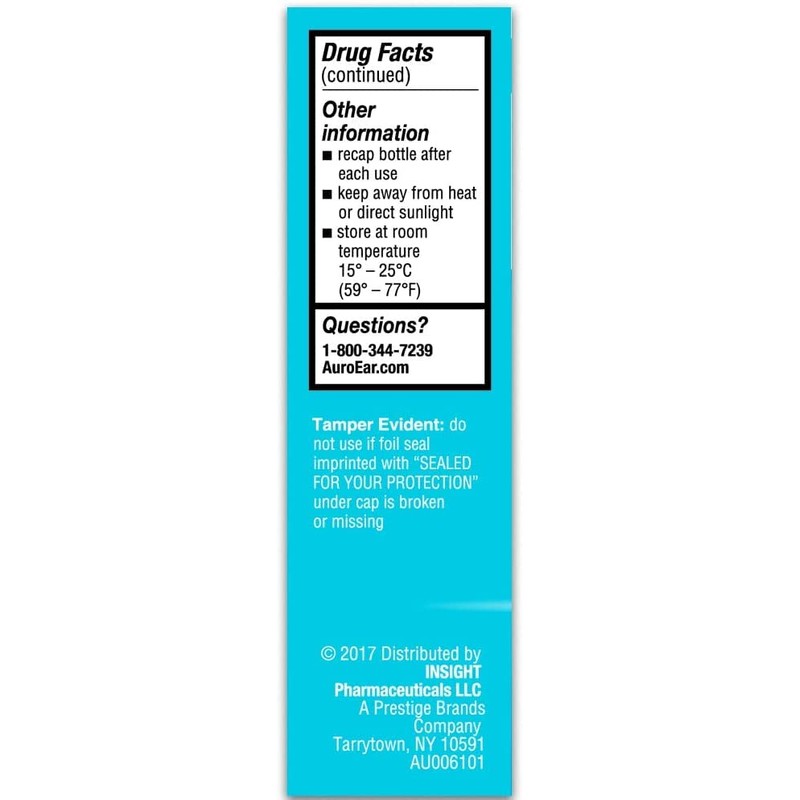 Auro-Dri Ear Water-Drying Aid 1 FL OZ (Pack of 4)