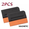 TINT BONDO 2 PCS Pro-Tint Bondo Suede Felt Squeegee for