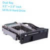 HXBER Dual Bay 3.5" + 2.5" Inch SATA III Hard