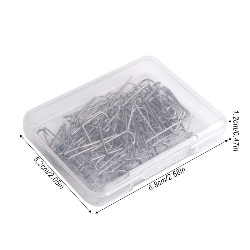 200pcs High Temperature Nichrome Wire Jump Rings, 21 Gauge Nichrome