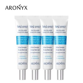 Aronix 트리플 이펙트 리얼 콜라겐 아이크림 40mlx4개 Triple Effect Real Collagen Eye Cream 40ml x 4 Pieces