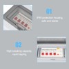 IP65 Electrical Distribution Box 63A RCD with 3 MCBs 6A