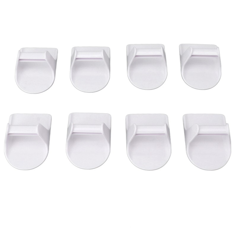 8 PCS Spray Bottle Holder ABS Save Space Strong Adhesive