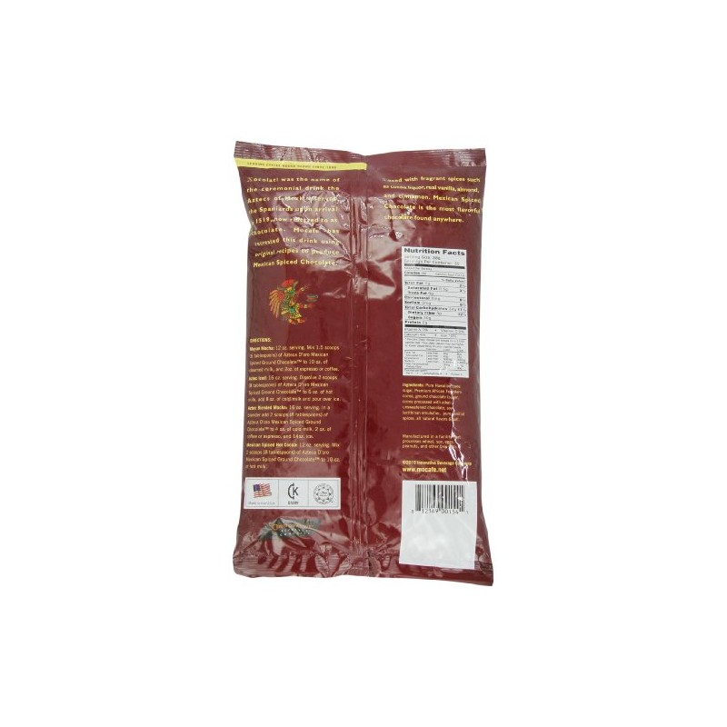 Mocafe Azteca D'oro 1519 Mexican Spiced Ground Chocolate, 3-Pound Bag