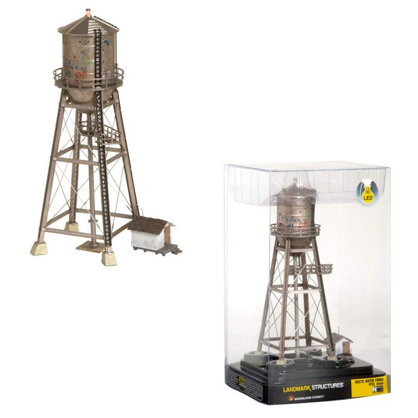 Woodland Scenics BR4954 N Built-Up Rustic Water Tower