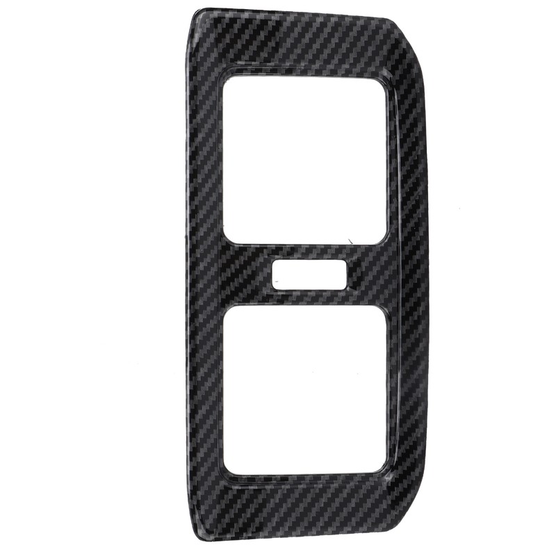 Rear Air Conditoner Outlet Vent Cover Panel Trim Carbon Fiber