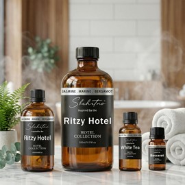 Sbehrtno Hotel Collection Diffuser Oil – Inspired by Iconic Five-Star Coastal Hotel Scents – for Essential Oil & Waterless Diffusers (0.34 Fl Oz (Pack of 1))