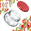 KADAX Small Mason Jars 300ml, Miniature Jars for Honey and
