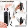 Extra Large Portable 7-Day Weekly Pill Organizer, Waterproof Aluminium Alloy