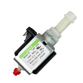 ULKA Vibration Pump Model E Type EP5 120V, 60Hz, 41W, 1/1 min ON/OFF, NSF - Compatibility With Espresso Machines