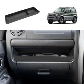 Coleya Scatola Portaoggetti per Cruscotto Passeggero Anteriore Compatibile con Suzuki Jimny JB23 JB33 1998-2018, Console Centrale Portaoggetti, Accessori Suzuki Jimny Organizer