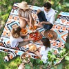 Outterra Picnic Blanket 80''x80'' Extra Large Outdoor Blanket, Waterproof Beach