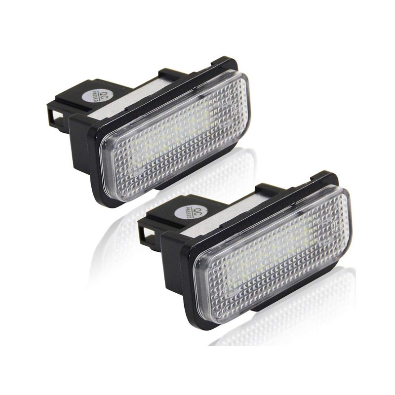 FOLGEMIR Top LED Number Plate Light, Number Plate 6000 K