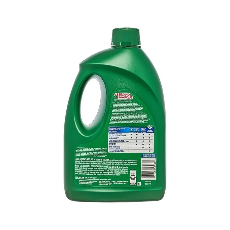 CASCADE Complete Gel Dishwasher Detergent, Fresh Scent, 120 Fl Oz