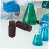 MAGICLULU 6pcs Laboratory Reagent Bottles Sample Containers for Liquid Storage
