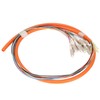 Fiber Pigtail 12 Strand Multimode Stable Fiber Pigtail Cable for