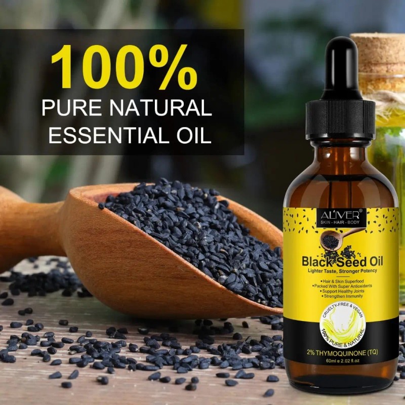Aceite Semilla Negra Cabello + Articulaciones 60 Ml Natural