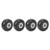 4PCS Suitcase Replacement Wheel PVC and Aluminum Alloy Silent Travel