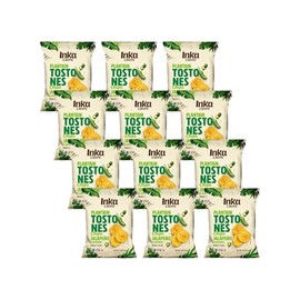 Inka Jalapeño Flavored Tostones Chips, Gluten Free, Non GMO, 4 Ounces (Pack Of 12)