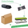 greencycle 2PK Black Toner Cartridge Replacement and 1PK Drum Unit