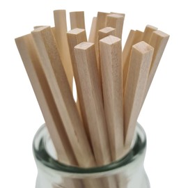 Toffee Apple Sticks - 140mm x 5mm x 5mm - Square Section - Pack of 25