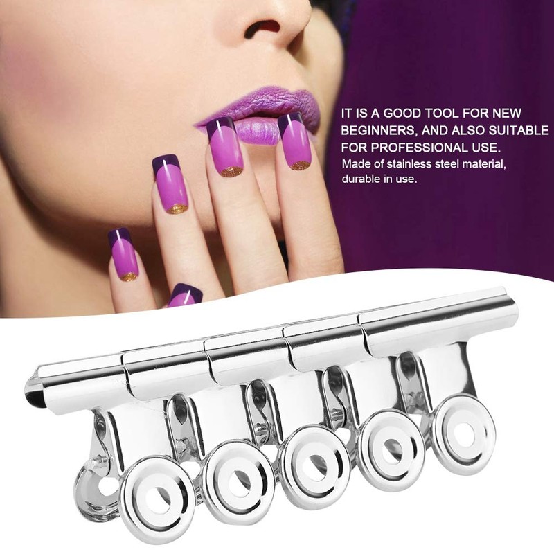 Manicure Clips Nail Extension Clips, Gel Tool DIY Manicure Tool
