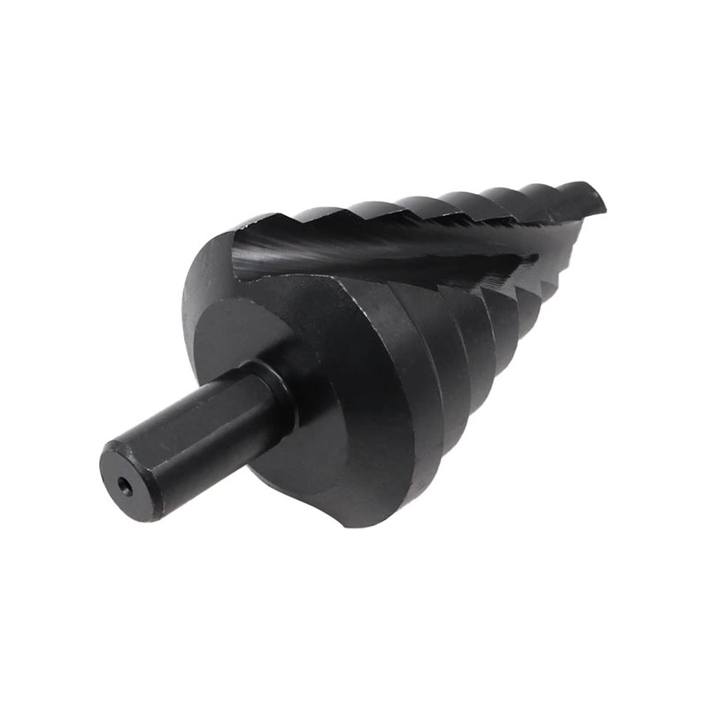 ZONADAH Spiral Nitriding Step Drill Bit Titanium Plated Multi Hole