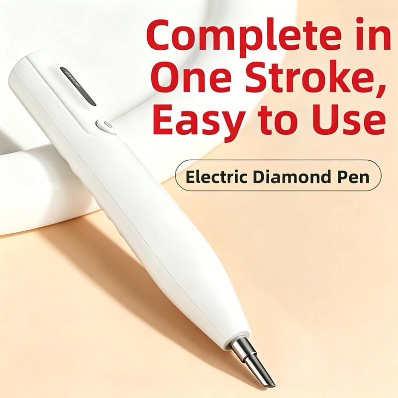 DPZZ Electric Diamond Paintbrush, Diamond Art Vacuum Pen, Wireless Diamond