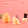 Make-up-Schwamm, latexfrei, Soft Cosmetic Beauty Blender für flüssige Grundierung, Sonnenschutz,